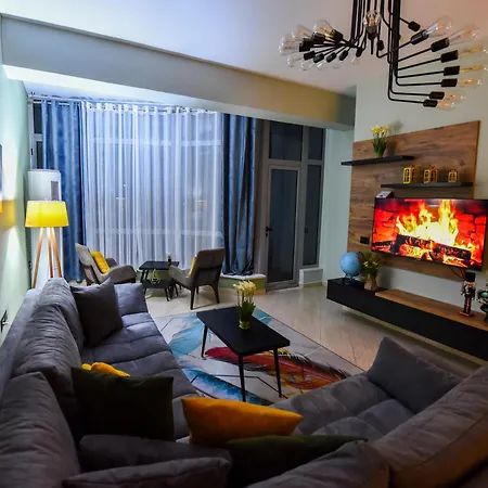 Cityscape 2br Kavaja St, 11 Fl, Dajti View Lägenhet Tirana