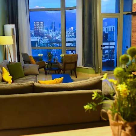 Lägenhet Cityscape 2br Kavaja St, 11 Fl, Dajti View *