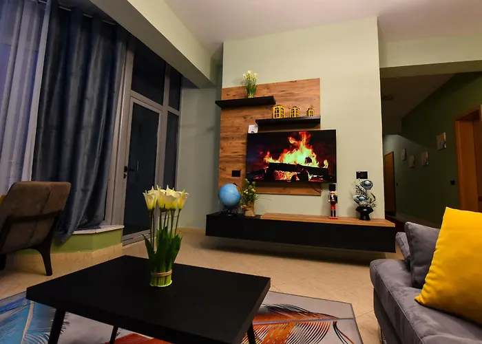 Apartamento Cityscape 2br Kavaja St, 11 Fl, Dajti View